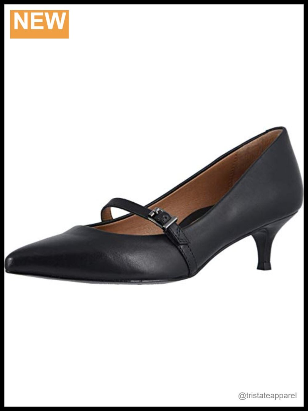 Vionic Minna Kitten Heel Pump Closed Toe Dress Shoe